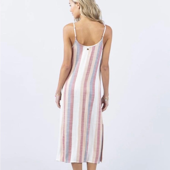 RipCurl Drifter Stripe Maxi Dress Size XL - Picture 2 of 7